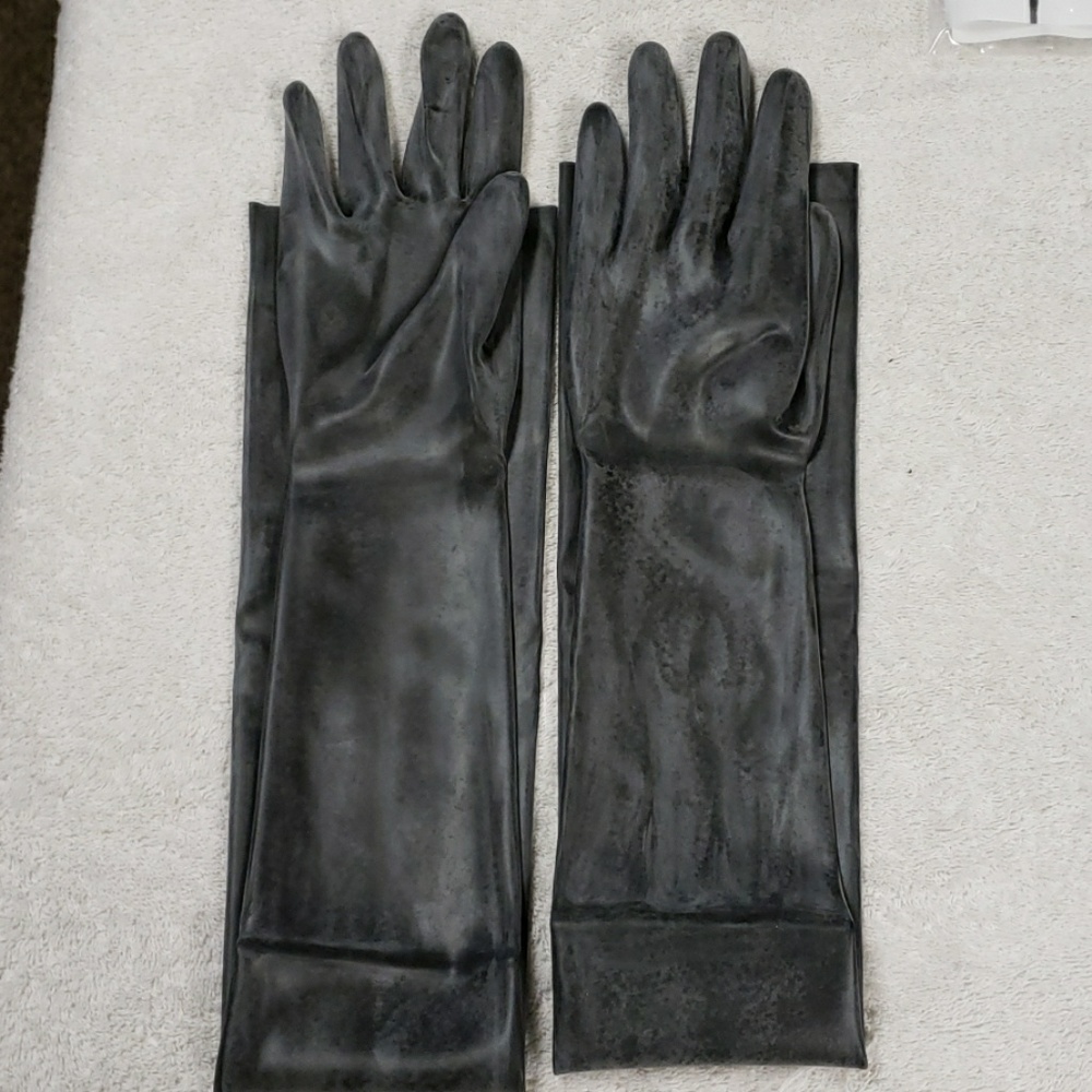 Extra large Latex Gloves,  Black